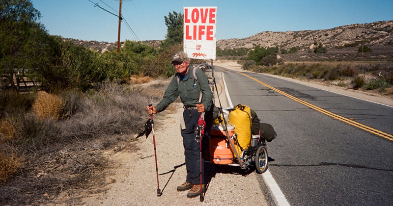 After 14 Years and 34,000 Miles, this 64-year-old Dad Continues to Walk in Memory of his Kids