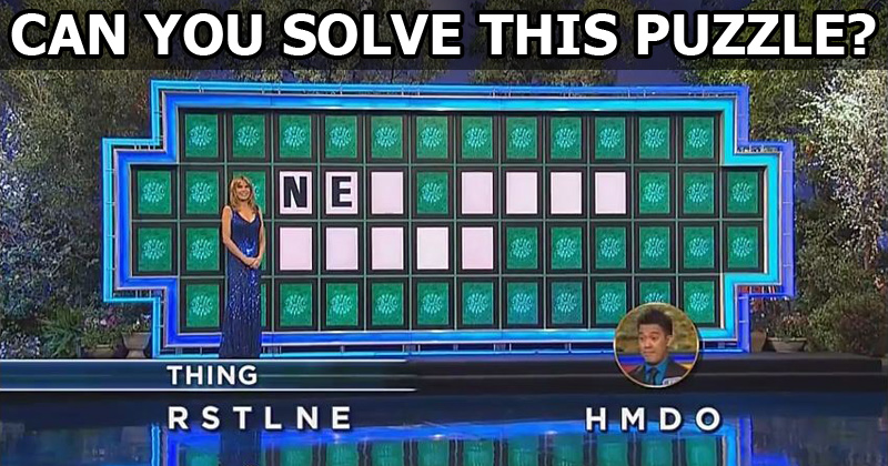 Guy Solves Impossible Wheel of Fortune Puzzle in One Guess. Wins $45K