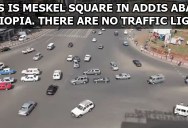 This is What a Major Intersection with No Traffic Lights Looks Like