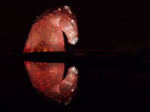 the kelpies giant horse head sculptures the helix scotland by andy scott 1 the kelpies giant horse head sculptures the helix, scotland by andy scott (1)