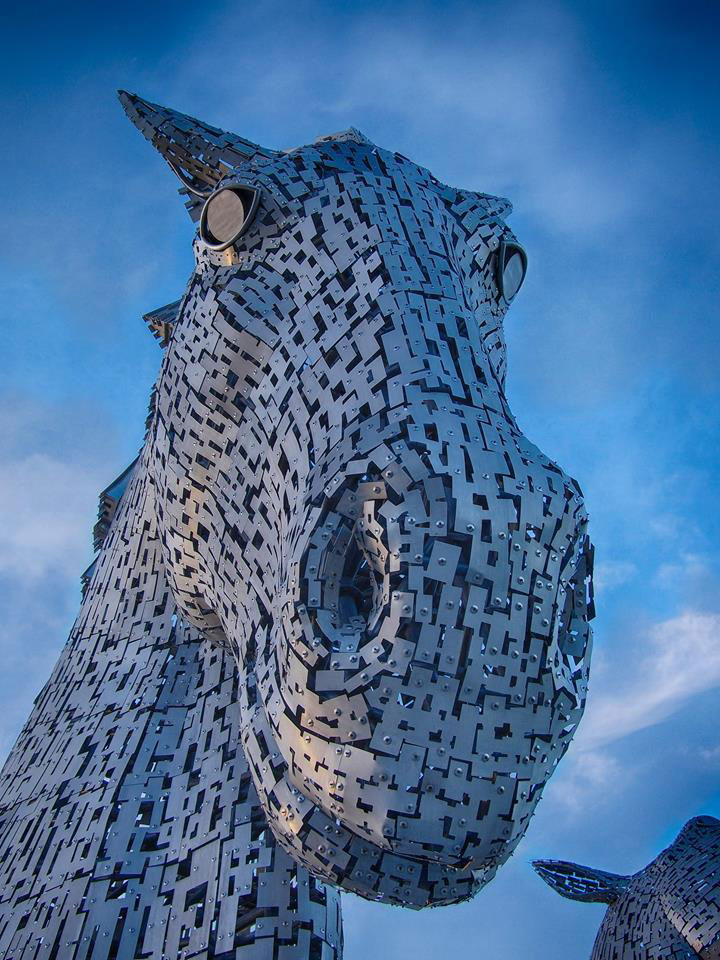 The Kelpies Scotland’s 100 ft HorseHead Sculptures » TwistedSifter