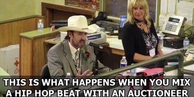 This is What Happens When You Mix a Hip Hop Beat with an Auctioneer