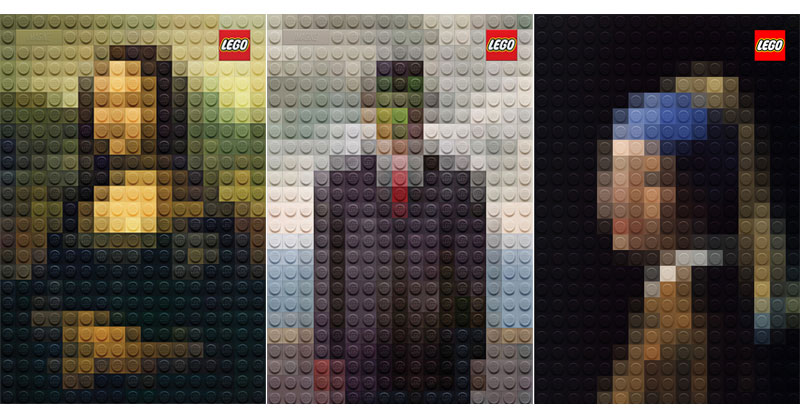 Can You Name the Original Painting from these LEGO Versions?