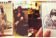 Artist Living in Tokyo Turns Everyday Scenes into Speed Sketches