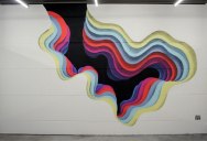 These Abstract Street Artworks Look Like Portals to Another Dimension