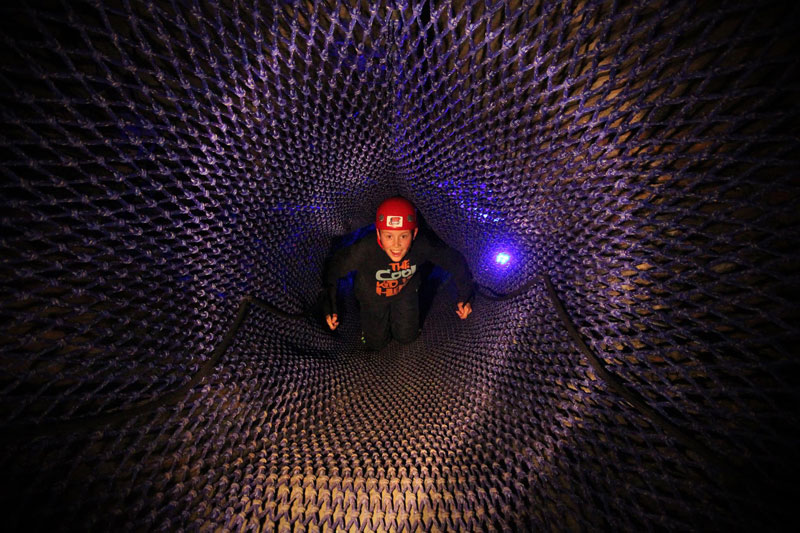 World’s Largest Underground Trampoline Set to Open in July » TwistedSifter