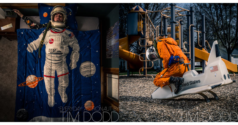 This Guy Bought a Space Suit and Made a Photo Series About an Everyday Astronaut