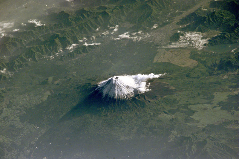 Picture of the Day: Mount Fuji from Space