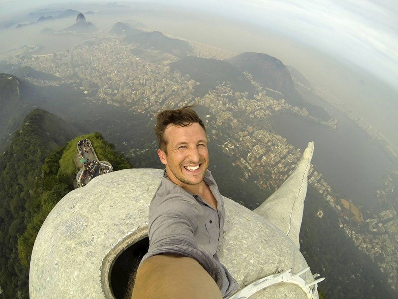 Picture of the Day: Selfie from the Top of Rio de Janeiro