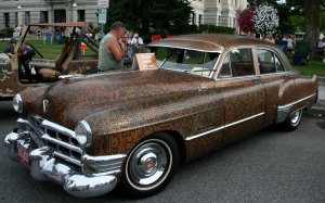 383 dollar penny paint job cadillac covered in pennies 383 DOLLAR penny paint job cadillac covered in pennies