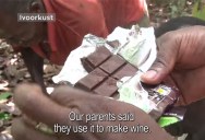 Cocoa Farmers Tasting Chocolate for the First Time in their Lives