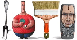 household objects transformed into cartoon characters by gilbert legrand cover Household Objects Transformed Into Cartoon Characters by gilbert legrand (cover)