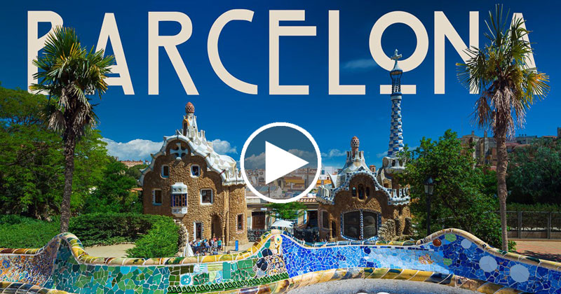A "Fast Moving Short Film" Tour of Barcelona