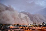 This is What a Massive Oncoming Dust Storm Looks Like
