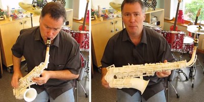 This is What a 3D Printed Saxophone Sounds Like