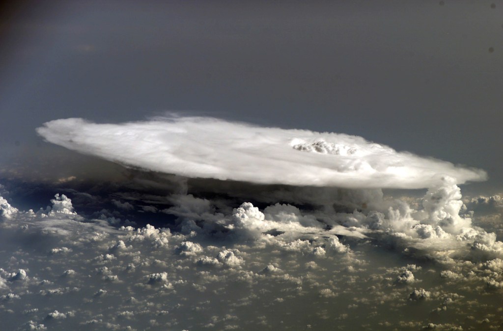 Picture of the Day: Cumulonimbus Cloud over Africa