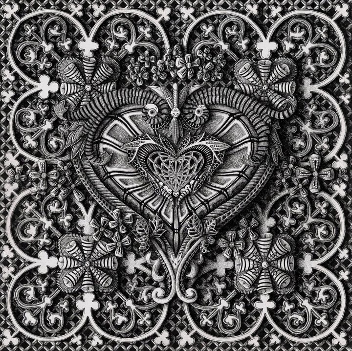 Ornate Ink Illustrations by Alex Konahin - TwistedSifter