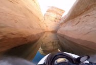 Jet Skiing Through the Canyons of Lake Powell