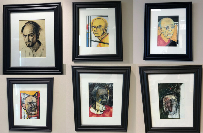 Artist's Battle with Alzheimer's Documented Through Gripping Self-Portraits