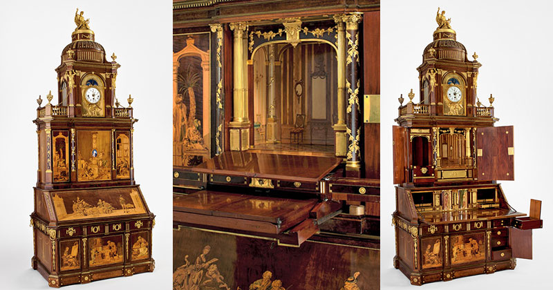 The Craftsmanship in this 200-Year-Old Desk Will Blow Your Mind