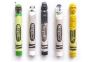 36 Famous Characters Carved Into Crayons