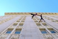 Watch These Dancers Waltz on the Side of a Building