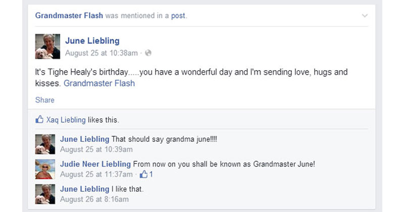 These Adorable Grandmas Keep Accidentally Tagging Themselves as Grandmaster Flash