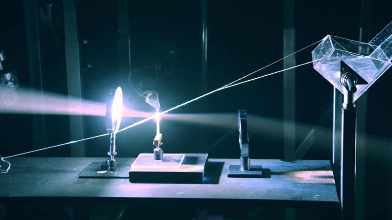 This Rube Goldberg Machine Uses Light, Mirrors and Magnifying Glasses