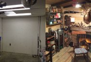 This Guy Built a Rustic Cabin Man Cave for $107