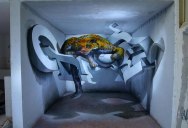 15 Anamorphic Graffiti Murals that Leap Off the Wall