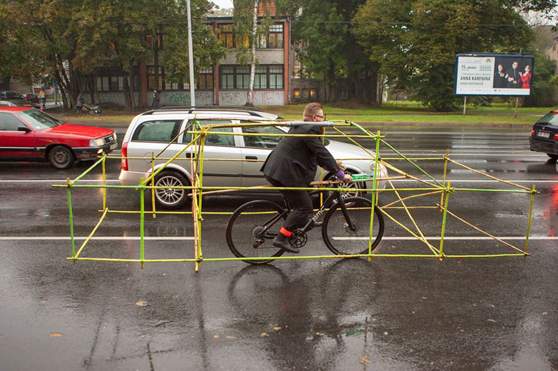 If Bikes Took Up as Much Space as Cars