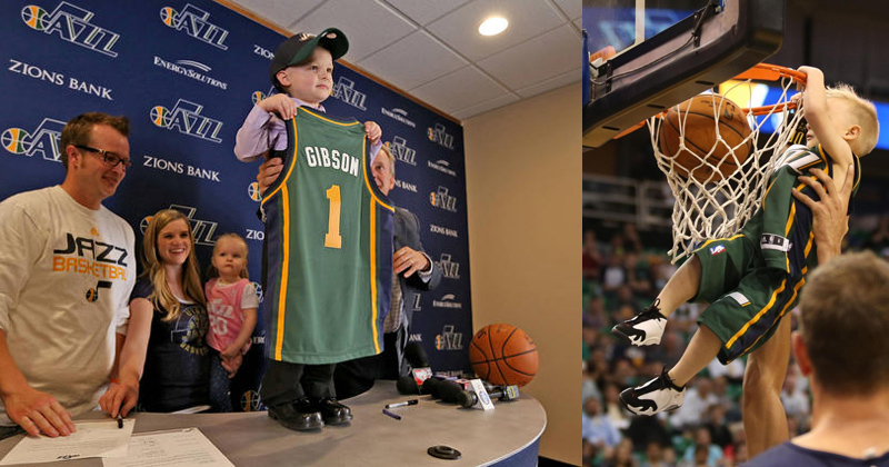 Utah Jazz Sign 5-year-old Free Agent JP Gibson