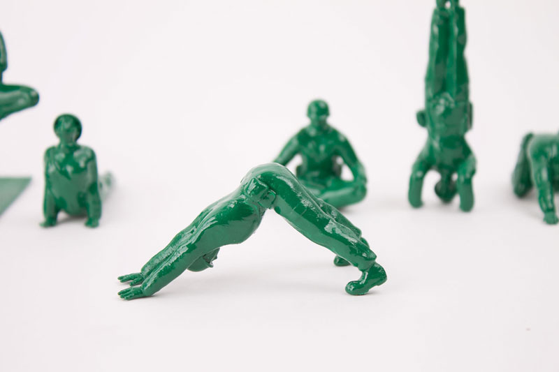 Yoga Joes Little Plastic Green Army Men Doing Yoga (3)