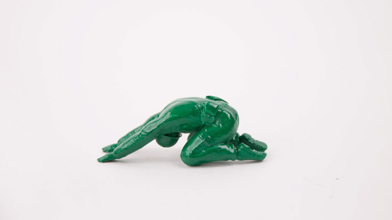 Yoga Joes Little Plastic Green Army Men Doing Yoga (5)