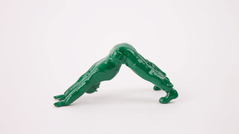 Yoga Joes Little Plastic Green Army Men Doing Yoga (9)