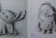 It’s Hard to Believe this Notepad Art is Two-Dimensional