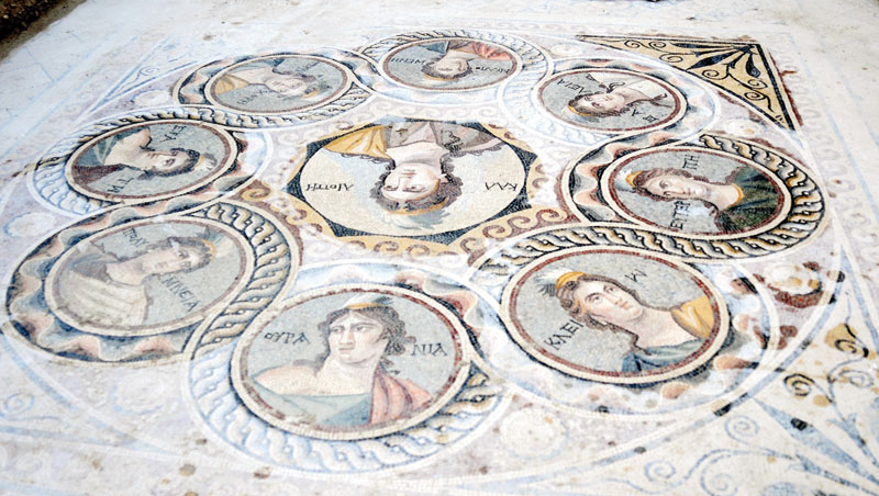 ancient mosaics discovered in ancient greek city of zeugma (4)