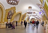 The Moscow Metro Has Some Beautiful Stations
