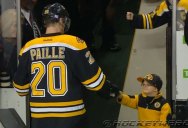 Boy with Down Syndrome Beats Leukemia, Fist Bumps with the Boston Bruins