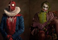 Heroes and Villains as Flemish Portrait Paintings