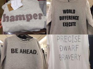 japanese discount store shirts with random english words cover Japanese Discount Store Shirts with Random English Words (cover)