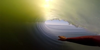 Inside a 27 Second Long Barrel Wave