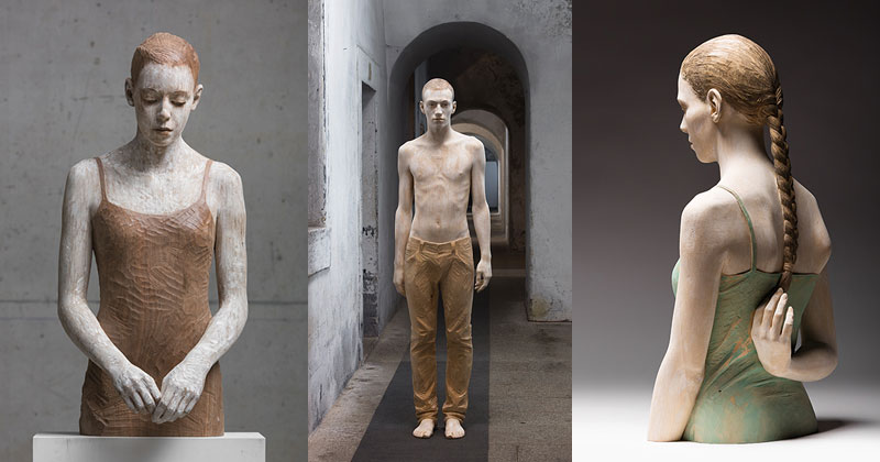 Incredibly Lifelike Wood Sculptures by Bruno Walpoth