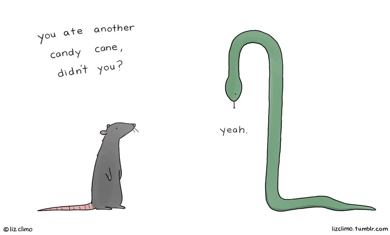 When She's Not Drawing The Simpsons, Liz Climo Makes Funny Animal Comics