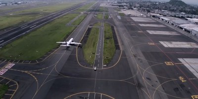 Drone Pilot Films Mexico City's International Airport from Above