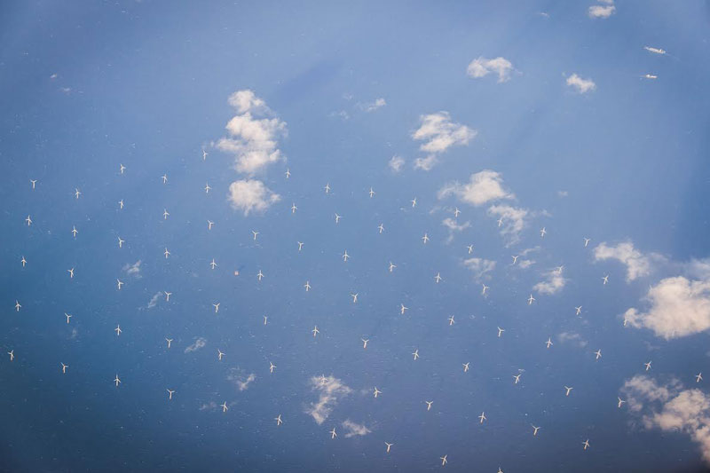 windfarm-north-sea-aerial-from-above Sheringham Shoal Offshore Wind Farm (2)