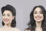 100 Years of Hair and Makeup in a Single Minute
