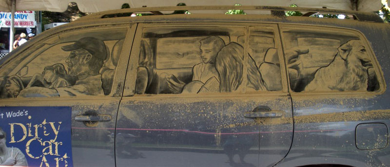 dirty car art by scott wade (1)