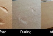 Remove Dents from Wood with an Iron