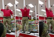 Target Manager Channels His Inner Spartan for Black Friday